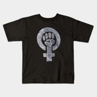 Feminist Symbol Kids T-Shirt